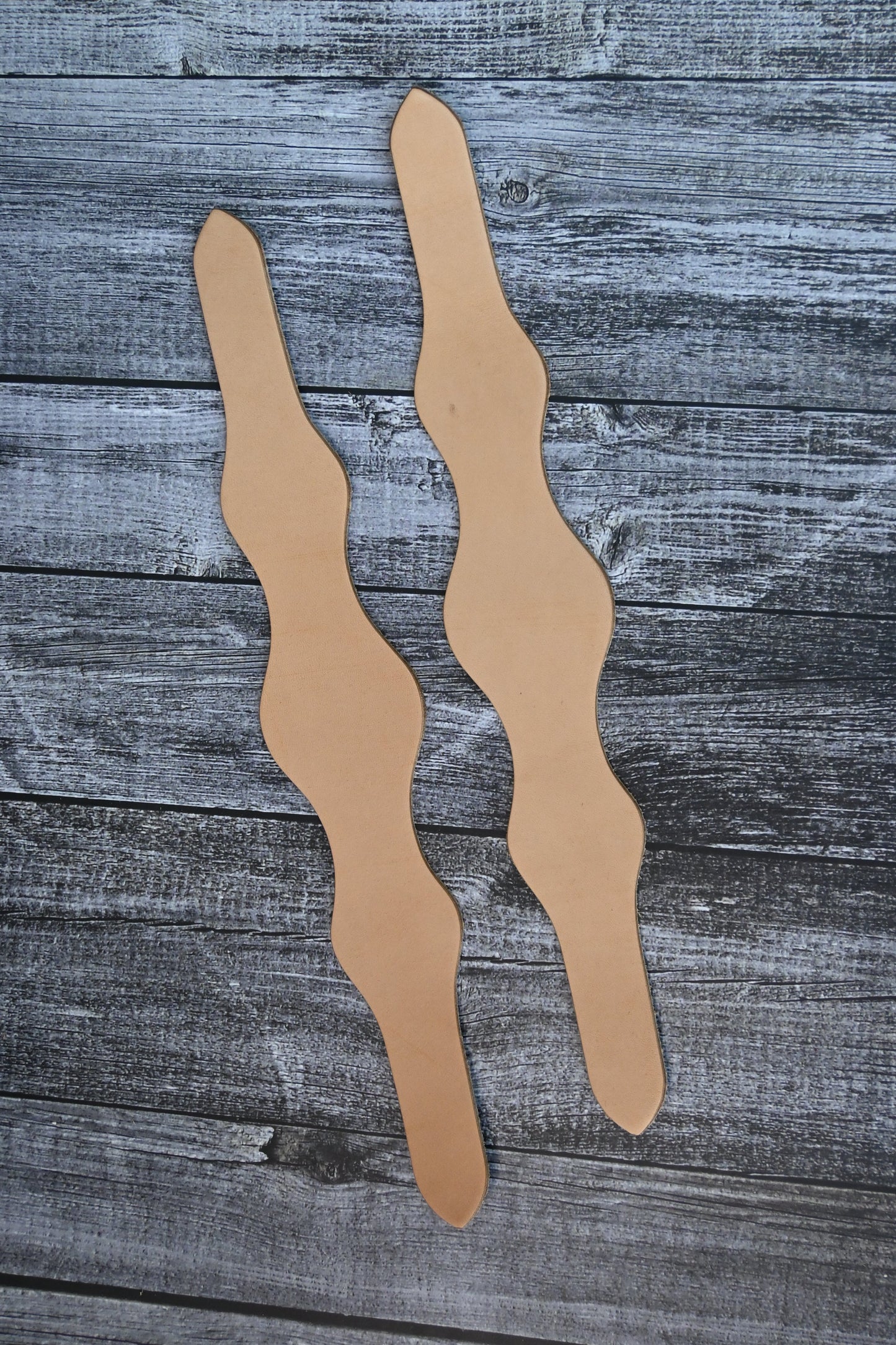 Halter Cheek Tack Blanks (pair)