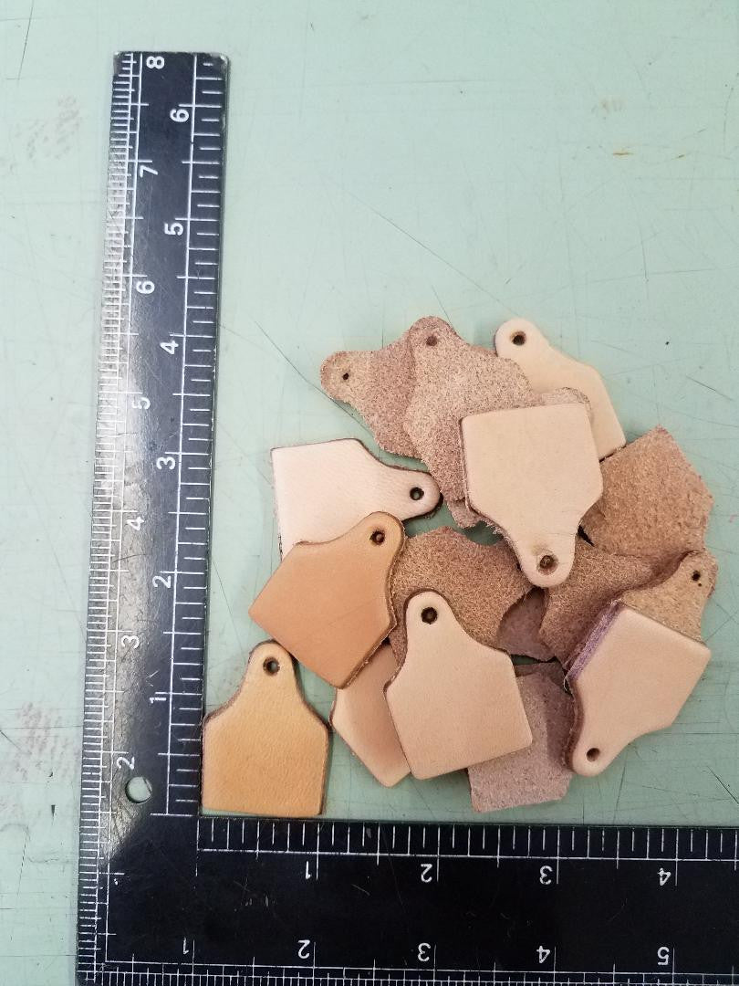 Leather Earring Shapes - Bulk Mix & Match 40 Pairs