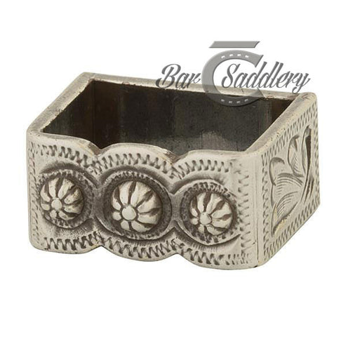 Loop for Berry Concho Buckle Antique Silver 3/4