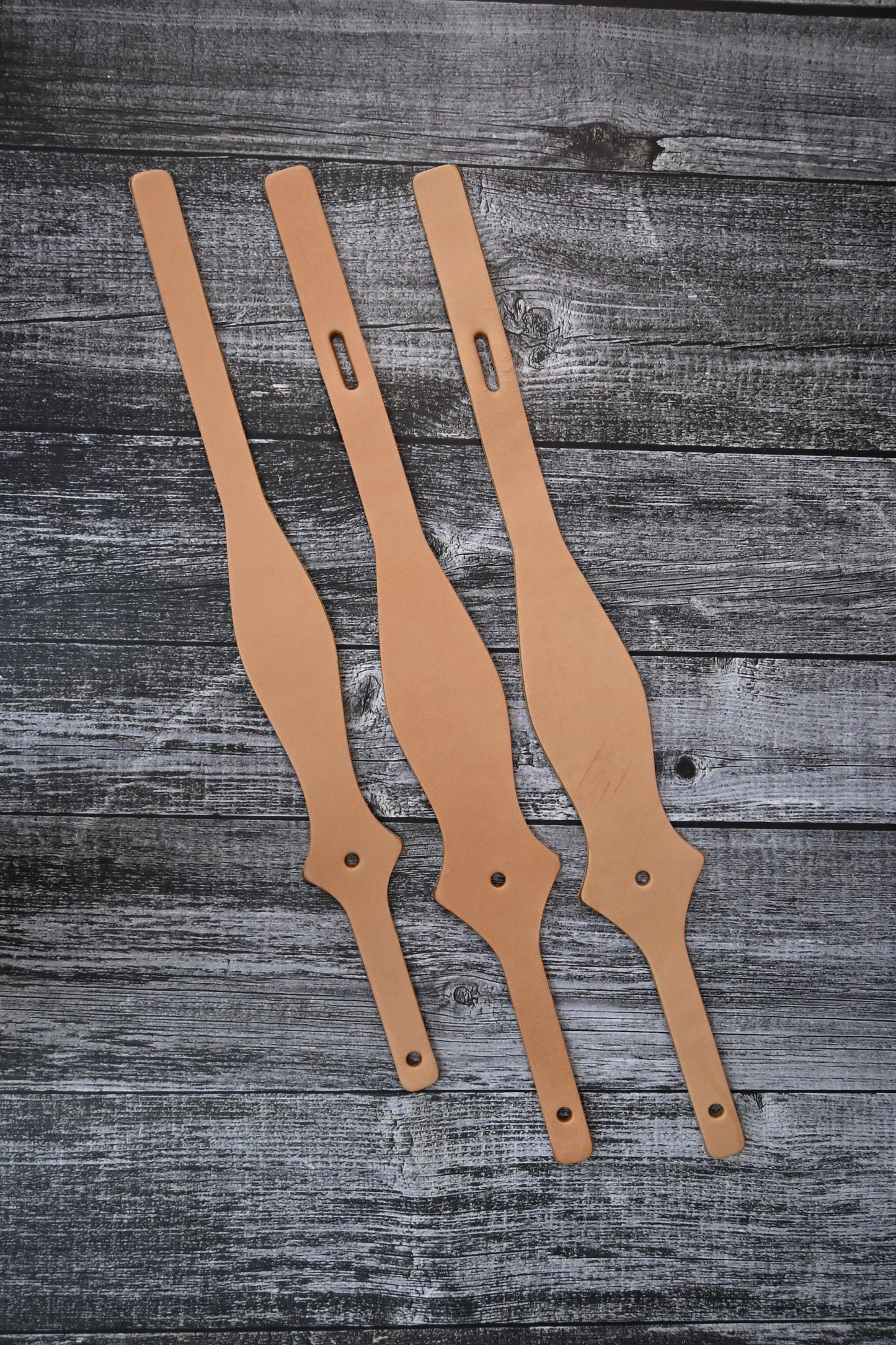 Single Ear Headstall Leather Blanks